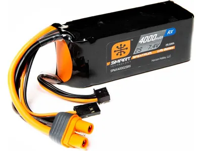 Obrázek produktu pro Spektrum SPMX40002SRX, Baterie, Černá, Oranžová