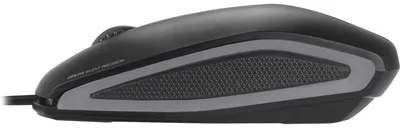 Produktbild von CHERRY GENTIX SILENT Kabelgebundene Maus, Schwarz, USB, Beidhändig, Optisch, USB Typ-A, 1000 DPI, Schwarz