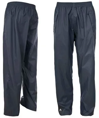 Produktbild von Trespass Regenhose Qikpac wasserdicht schwarz XL atmungsaktiv Outdoor