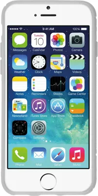 Produktbild von PhoneNatic Case kompatibel mit Apple iPhone 6s / 6 - weiß Silikon Hülle
