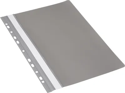 Produktbild von DONAU 1704001-13 Schnellhefter - A4, Multilochung, PVC, grau