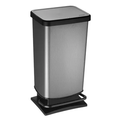 Produktbild von Mülleimer 40 Liter Dekor Carbon Ref 7541010 - Rotho