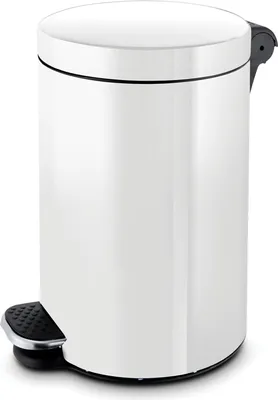 Produktbild von Alda Treteimer Mülleimer 30 L Abfalleimer Papierkorb Eimer F614E weiß