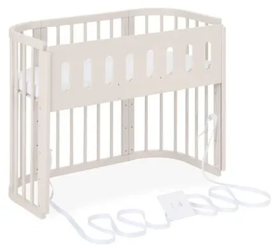 Produktbild von Waldin Sicherheitsgitter für Babybettchen, 5 Meter, weiß