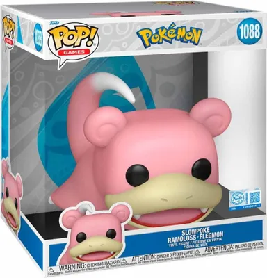 Immagine prodotto di Peluche Jumbo Slowpoke, esclusiva statuetta Pokémon da 25 cm