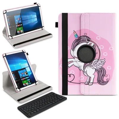 Produktbild von Tablet Tasche Tastatur Hülle für Blackview Tab 90 Schutzhülle Bluetooth CaseFarben:Motiv 16