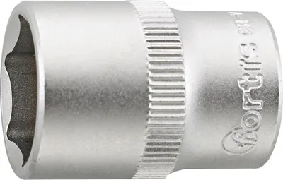 Produktbild von Fortis 4317784707534, 1/4", 1 Kopf/Köpfe, 13 mm, Chrom-Vanadium-Stahl, 24,9 mm