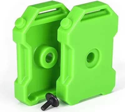 Productafbeelding van Traxxas benzinkanister, groen (2 stuks), voor modelbouw