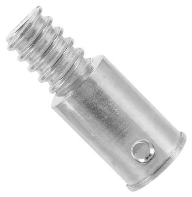 Gewindespitzen-Reparaturset für Besenstiele, Metall, 6,5x2,5 cm