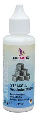 Produktbild von CREARTEC Steacoll Specksteinkleber - zum Verkleben abgebrochener Specksteinstücke - 50g - 82171