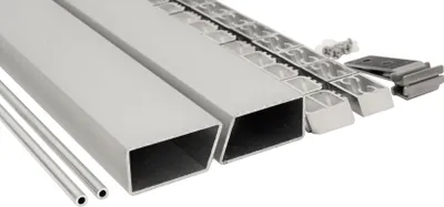 Produktbild von Montageset, Start- und Abschlussleisten-Set Hanö 179 cm silber