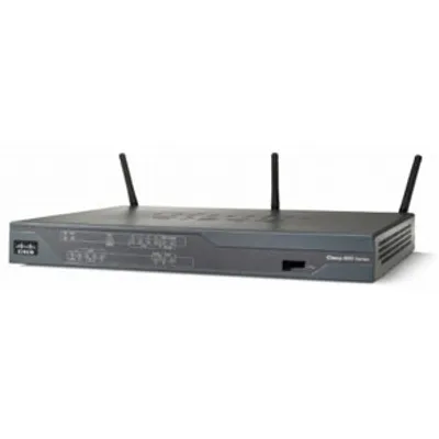 Produktbild von Cisco 888, Schnelles Ethernet, DSL-WAN, Schwarz