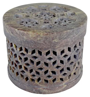 Obrázok produktu pre Kadidlo, lampáš Softstone Hexagon s vekom a sitkom, Fair Trade