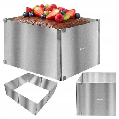 Obrázek produktu pro Obdélníková dortová forma Ruhhy/okraj na cukrovinky