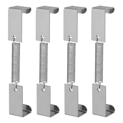 Image de Pince de plaque d'immatriculation avec ressort - jeu de 4 pièces