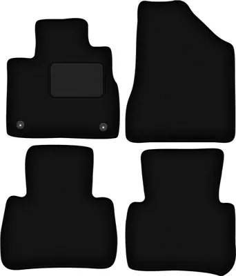 Produktbild von Schwarze Velours-Fußmatten für: Nissan Murano Z51 SUV (2008-2015)