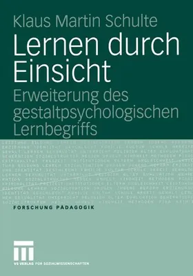 Produktbild von Lernen durch Einsicht