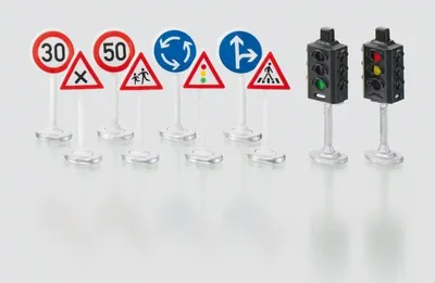 Immagine prodotto di SIKU World - Semafori con segnaletica stradale