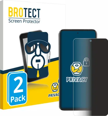 Produktbild von 2x BROTECT Sichtschutzfolie für Oppo Reno 13 Pro Anti-Spy Privacy Sichtschutz Blickschutz Folie Blaulicht-Schutz