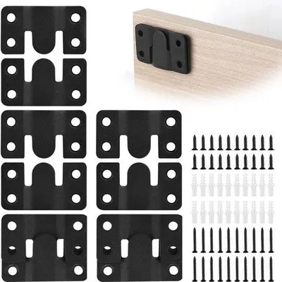 Produktbild von Inbouwbeugel 53mm Edelstahl Fotolijsthalter Meubelverbinder