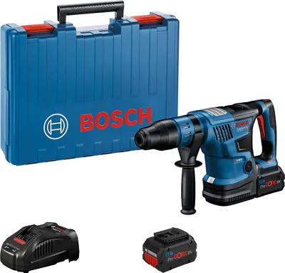 Zdjęcie produktu dla Bosch GBH 18V-36 C Professional, Wiertarka pistoletowa, SDS Max, Bezszczotkowy, Czarny, Niebieski, 500 RPM, 3,5 cm