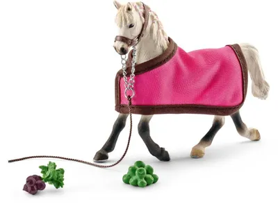 Produktbild von Schleich - Tierfiguren, Araber Stute mit Decke; 41447