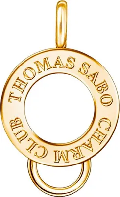 Produktbild von Thomas Sabo Anhänger Carrier 925 Sterling silber Gold X0247-413-39