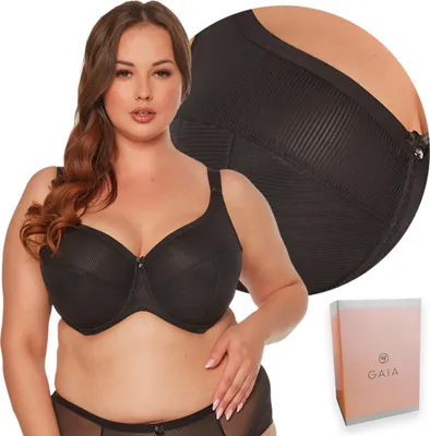 Produktbild von Gaia Bh 1058 Sonia Maxi, Farbe: Schwarz, Große: 90H