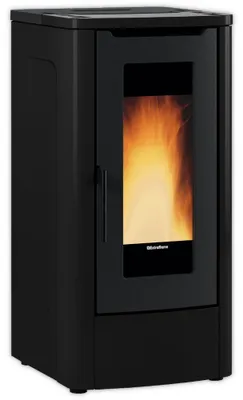 Image de Nordica Extraflame Poêle à Granulés Teoremanoir - Nordica Extraflame