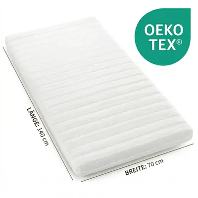 Produktbild von fan frankenstolz Kindermatratze 70×140 cm | Vitacel-Schaumkern | atmungsaktiv & bequem