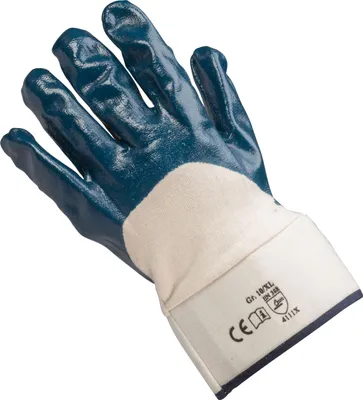 Produktbild von Sicherheitshandschuh Comfort Jersey Nitril, Gr. 10, 12 Paar