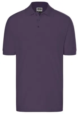 Produktbild von James and Nicholson - "Classic" Poloshirt für Herren LT2604 (L) (Aubergine)