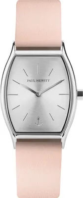 Produktbild von Paul Hewitt Damen Quarz Armbanduhr aus Edelstahl mit Echtleder Armband -  Modern Edge - PH-T-S-SS-30S