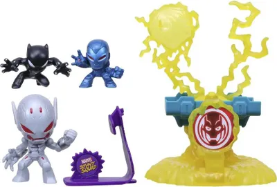 Obrázek produktu pro Hasbro Stunt Squad Black Panther Iron Man Ultron