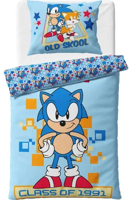 Zdjęcie produktu dla Pościel dziecięca Jeż Sonic Class Of 1991