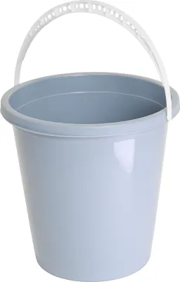 Produktbild von Kunststoff Eimer 10 L Putzeimer Haushaltseimer Wassereimer Universaleimer blau