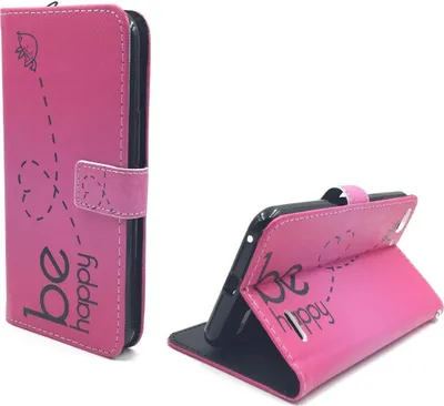 Zdjęcie produktu dla Etui na telefon komórkowy Etui na telefon komórkowy Vodafone Smart Ultra 6 Be Happy Pink