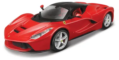 1:24 Modellbausatz LaFerrari, schwarz/rot, Metall