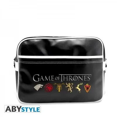 Zdjęcie produktu dla ABYstyle 3700789214441, Uni , Torba na ramię, Zamek błyskawiczny, Czarny, Obraz, Czarny