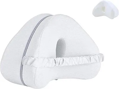 Produktbild von Ergonomisches Komfortschlauchkissen für Seitenlieger - Schmerzbeaufschlagendes Kissen gegen Hüft-, Beckensteiss- und Gelenkschmerzen.