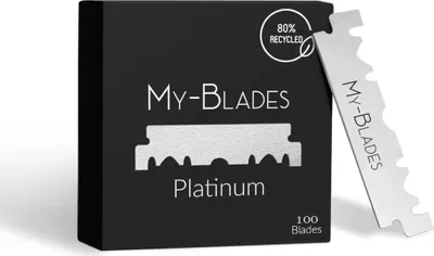 Zdjęcie produktu dla Półostrza Platinum - My-Blades - 100 sztuk