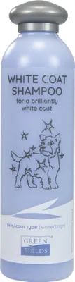 Immagine prodotto di 250 ml - Greenfields Dog Shampoo White Coat - pH neutro - Senza parabeni