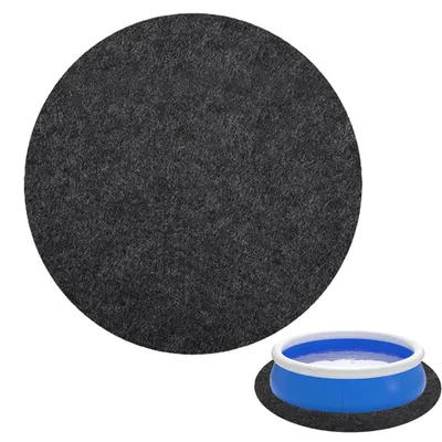 Productafbeelding van Solidchoice - Ronde Zwembadmat 200 cm Waterabsorberend