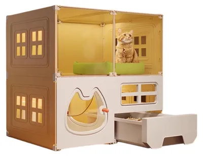 Productafbeelding van Kattenbed met Antikipstructuur en Loungefunctie