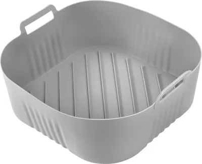 Zdjęcie produktu dla Podkładka do pieczenia INF Square Air Fryer - 23 x 20,5 cm Szary