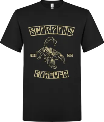 Produktbild von Scorpions Forever T-Shirt aus 100% Baumwolle, Offizielles Band-Merchandise