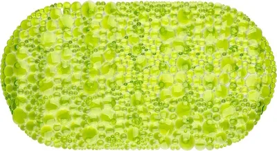 Produktbild von Badewannenmatte, rutschfest, PVC Grün 64x34cm