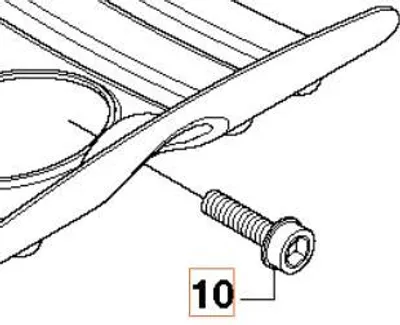 Produktbild von Husqvarna Schraube 503217572 Original