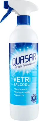 Produktbild von Glas- und Spiegelreiniger Vetri con Alcool 580ml - Quasar