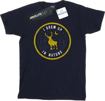 Produktbild von Disney - "Frozen 2 I Grew Up In Nature" T-Shirt für Herren BI26940 (XXL) (Marineblau)